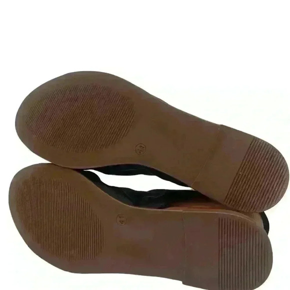 Sheridan Mia -Mya Women Black  Sling Back  Sandals Flat Size EUR 41/US 10-10.5 - Picture 9 of 10